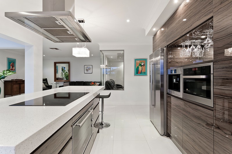 luxuary kitchen interior 