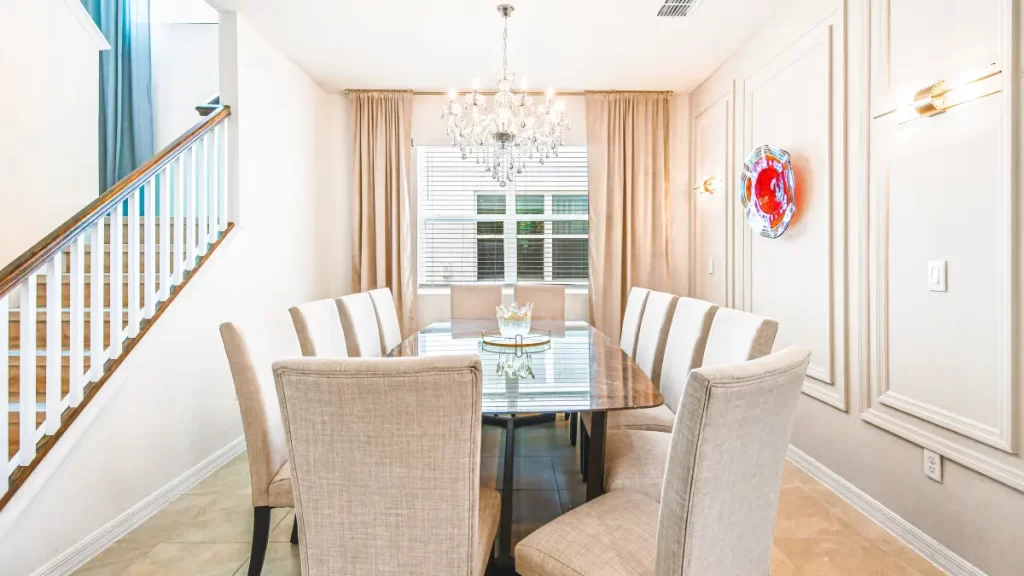 Beautiful dining room