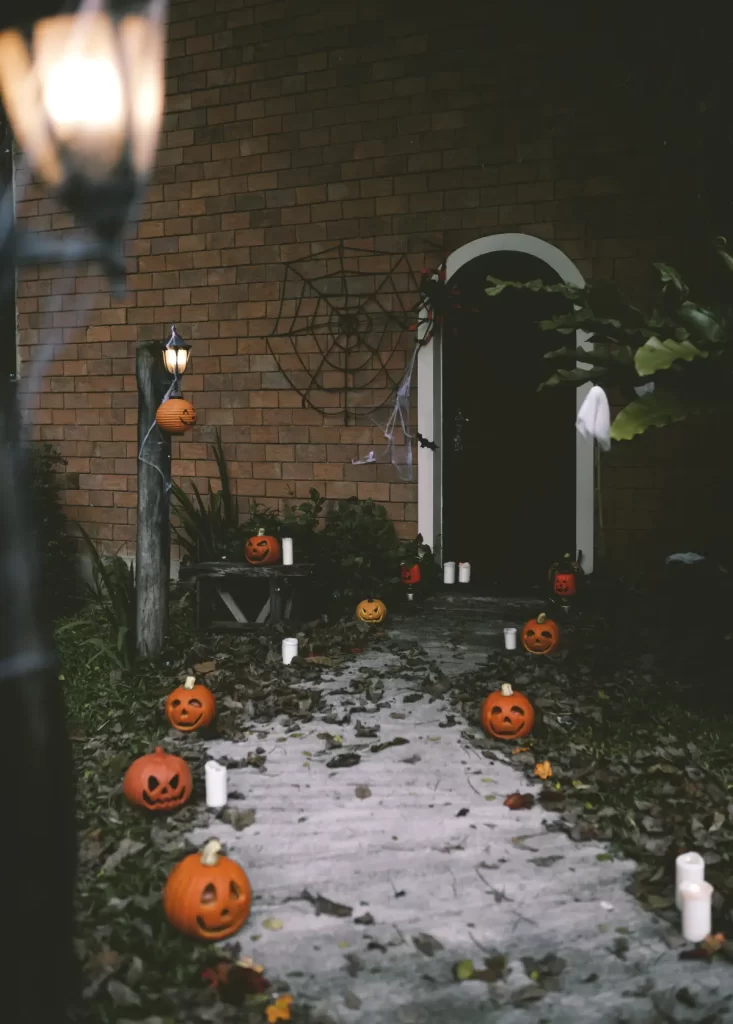 Halloween door