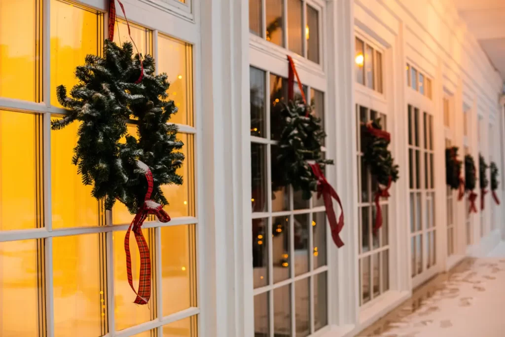 Christmas door