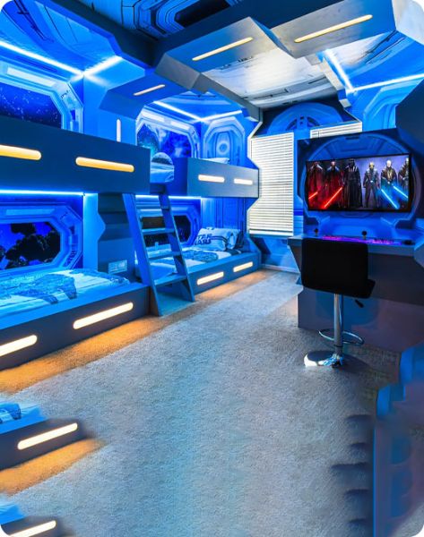 Themed & Game Room <br> Design