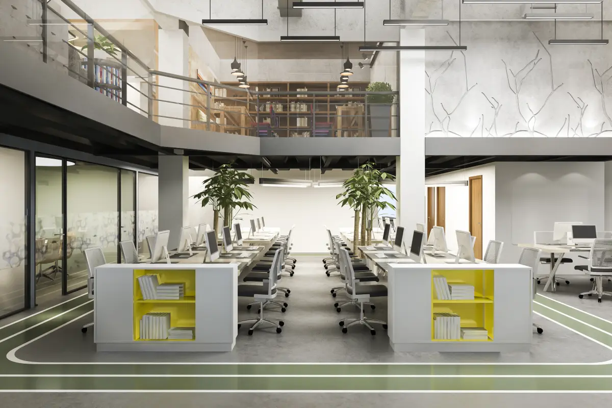 Commercial interior designing