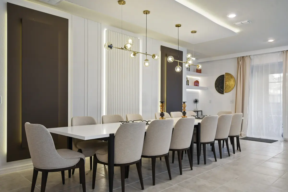 Luxury dining room