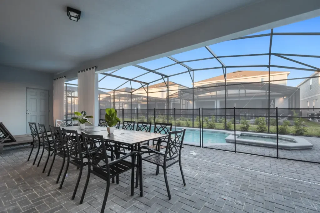 Pool area made by Veranda Interiors

